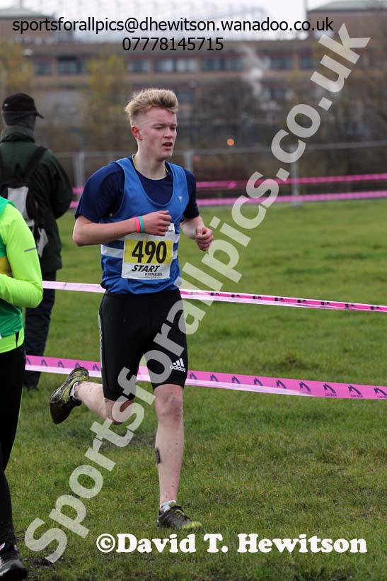 Mens under-17s North Eastern Cross Country Chanpionships. Photo: David T. Hewitson/Sports for All Pics